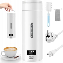 Turystyczny Mini Czajnik Termos Elektryczny 380 ml
