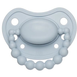 Luu Kids Smoczek silikonowy pozycjonujący 0-3m+ Baby dove
