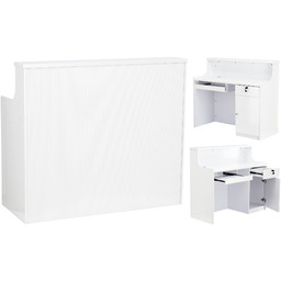 Recepcja fryzjerska lakierowana Crafti 100 cm kosmetyczna