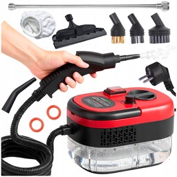 Myjka Parowa Mop Parownica Odkurzacz Parowy 1500W Zestaw