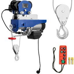 Wciągarka elektryczna z suwnicą linowa 1350 W 12