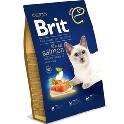 BRIT Cat Premium by Nature Adult salmon 800