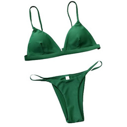 Bikini Brazylijskie Dwuczęściowy Strój Kąpielowy STRINGI - M