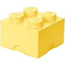Lego Storage Brick 4 jasnożółty