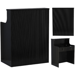 Recepcja fryzjerska lakierowana Crafti 80 cm kosmetyczna