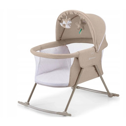 Łóżeczko Kinderkraft Lovi Beżowy