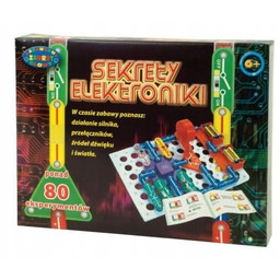 Sekrety elektroniki 80 eksperymentów zestaw edukacyjny