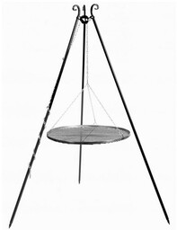 Grill na trójnogu 180 cm - ruszt stal