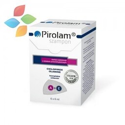 PIROLAM szampon 6 szaszetek x 6 ml