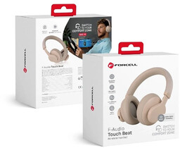Słuchawki bezprzewodowe nauszne Forcell F-Audio ANC Touch Beat
