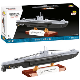 KLOCKI COBI 4858 Łódź U-Boot U-47 T.VIIB HISTORICAL