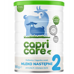 CapriCare 2 mleko następne powyżej 6 miesiąca oparte