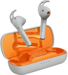DeFunc True Sport Douszne Bluetooth 5.2 Srebrny Słuchawki