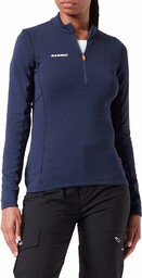 Mammut Aenergy ML Half Zip Pull Kobiety morsko-czarny