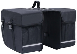 Podwójna sakwa rowerowa na bagażnik, wodoszczelna, 35 L