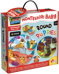 Lisciani, Montessori Baby, okrągłe puzzle