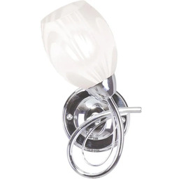 Lumes Klasyczny kinkiet ze zdobionym kloszem - S977