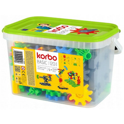 Korbo Basic 120 elementów Klocki konstrukcyjne