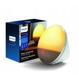 Lampka budzik Radio Fm Philips Wake-up Light HF3519