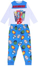 Szaro-niebieska piżama AVENGERS MARVEL 5-6 lat 116 cm