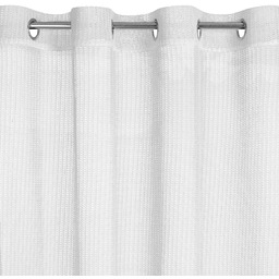 Firana biała o strukturze siateczki FK006-01