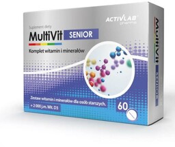 ACTIVLAB MultiVit Senior, 60 tabletek