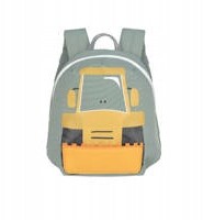 Plecak mini Lassig Tiny Drivers Spychacz