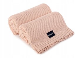 Poofi Kocyk bambusowy Pure: peach