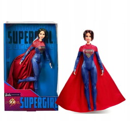 Barbie Signature Lalka Flash Supergirl Superman Peleryna DC