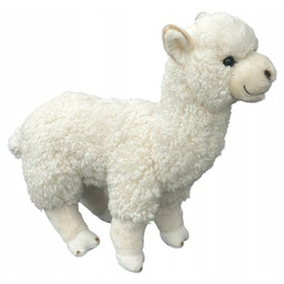 Maskotka Alpaka Lama Kremowa DUBI - 28cm