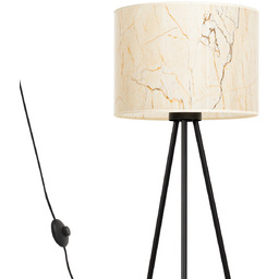 Lampa podłogowa NEVIA beżowy marmur SL.1854 - Sollux