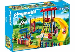 Playmobil City Life, klocki Plac zabaw dla dzieci,