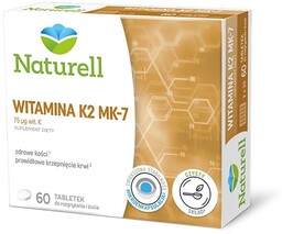 Naturell Witamina K2 MK-7 x60 tabletek do rozgryzania