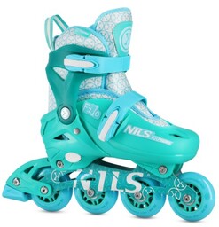 ŁYŻWOROLKI FILO ZIELONE ROZM. XS(26-29) NA13102 NILS EXTREME