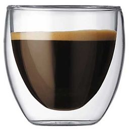 Bodum PAVINA Szklanki Termiczne do Espresso 80 ml