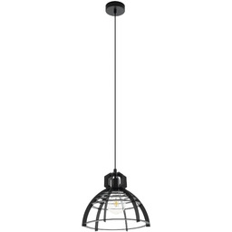 EGLO IPSWICH lampa wisząca, stal, 60 W, czarna