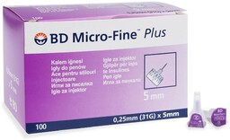 Igły do pena insuliny BD Micro-Fine PLUS 0,25