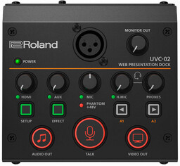 Roland UVC-02 Web Presentation Dock - grabber, karta