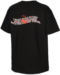 Cherries T-shirt Oversize Damski S