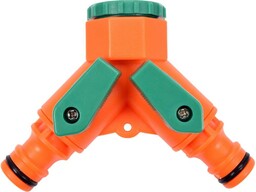 ROZDZIELACZ PODWÓJNY PRZYŁ. 1/2"&3/4" Flo 89022