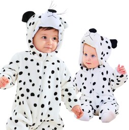 Piżama Onesie Kostium Przebranie Śpiochy Piesek Niemowlę 110: