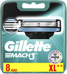 Gillette Mach3 Ostrza Mach 3 Wkłady, Do Maszynek