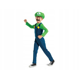 Kostium Luigi Fancy Mario Bros 4/6lat