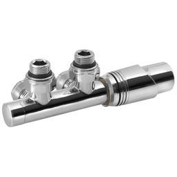 Zestaw przyłączeniowy termostatyczny zespolony 50 mm , chrom