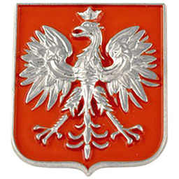 Magnes Godło Polski srebrne