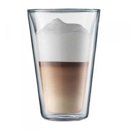 Bodum CANTEEN Szklanki Termiczne do Kawy Latte 400