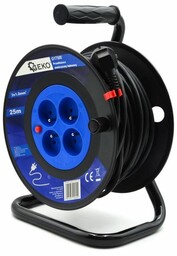 Przedłużacz 3x1.0 mm2, bęben, 25 m