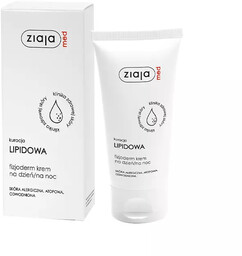 Ziaja Med Kuracja lipidowa, fizjoderm krem na dzień/na
