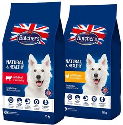 BUTCHER''S Natural&Healthy Mix smaków dla psa z kurczakiem