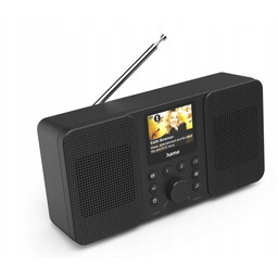 Radio Hama DIR10 Cyfrowe Czarny